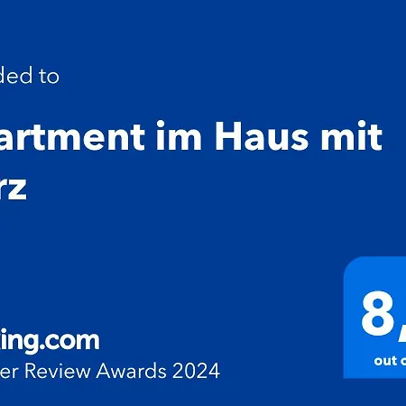 Im Haus Mit Herz Apartment *